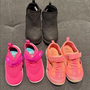 Toddler Girls Shoes-Set of 3